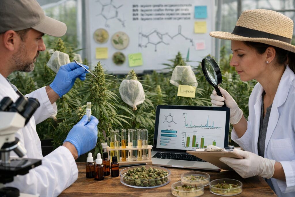 Odmiany bogate w terpeny