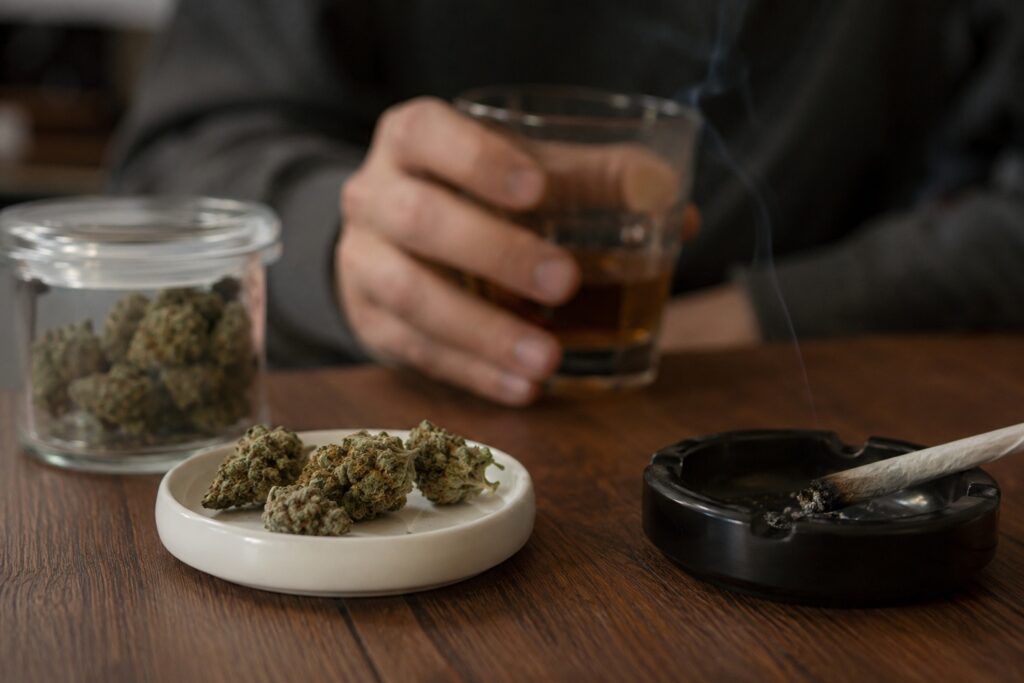 Thc i alkohol
